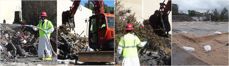 DTSC Protects Escondido Residents near Burned House