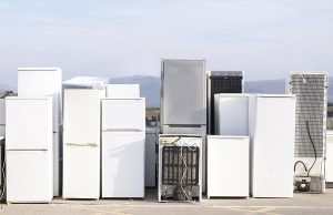 Old fridges freezers