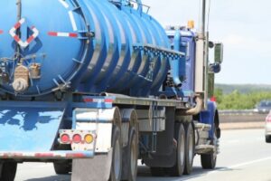 Photo of tanker truck on the highway